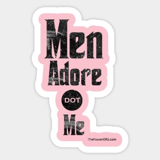 MenAdore dot Me Sticker